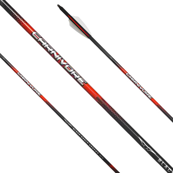 Carnivore Carbon Hunting Arrows | Black Eagle Arrows
