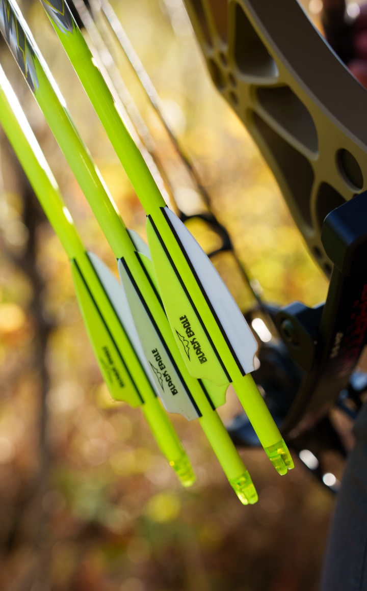Talon Crested Hunting Arrows and Shafts